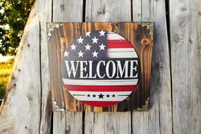 Homemade Wall Decor Wooden Plaques - Thumbnail 3