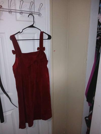 Sleeve less frock with cute bow - Thumbnail 5