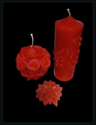 Cinnamon Scented Candle Set - Thumbnail 1