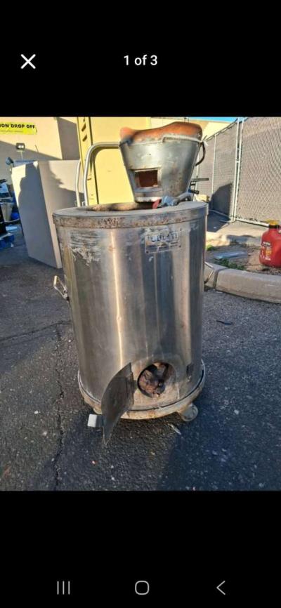 This is a propanefired metal smelting furnace  foundry DIY - Thumbnail 2