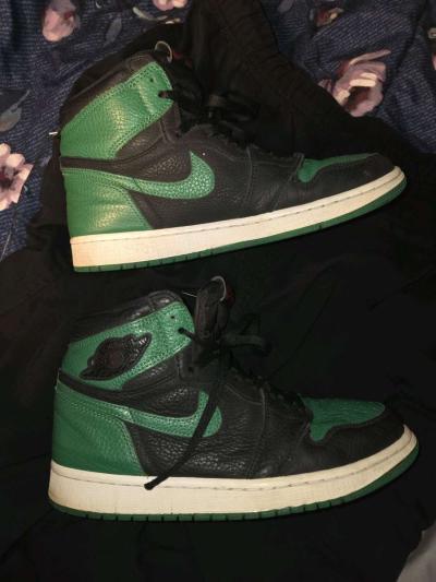 Jordan 1 Retro High og gs pine green - Thumbnail 2