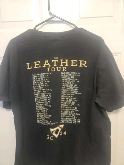 Cody Johnson The Leather Tour Tshirt - Thumbnail 5