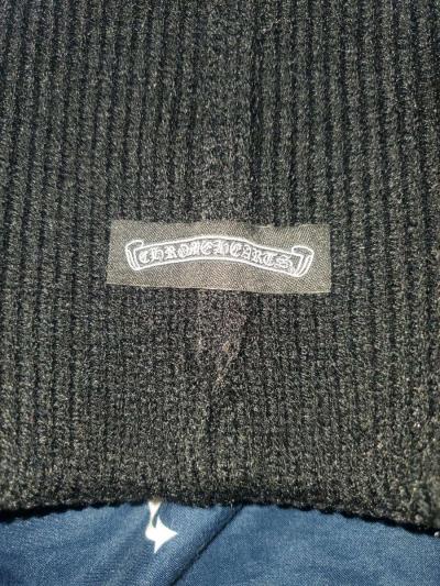 Chrome Hearts Black Beanie - Thumbnail 2