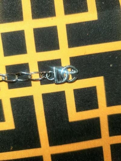 Dolce  Gabbana Elegant Silver Bracelet with Crystal Accents - Thumbnail 6