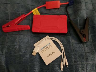New 2500AMP Rechargable Jump Starter