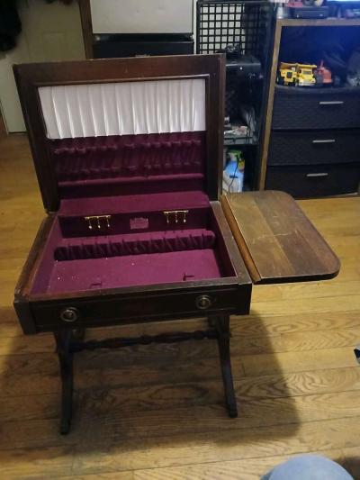 antique silverware side table - Thumbnail 3