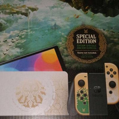 Nintendo switch oled Zelda edition