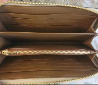 COACH  LONG ZIP AROUND WALLET IN SIGNATURE CANVAS - Thumbnail 2