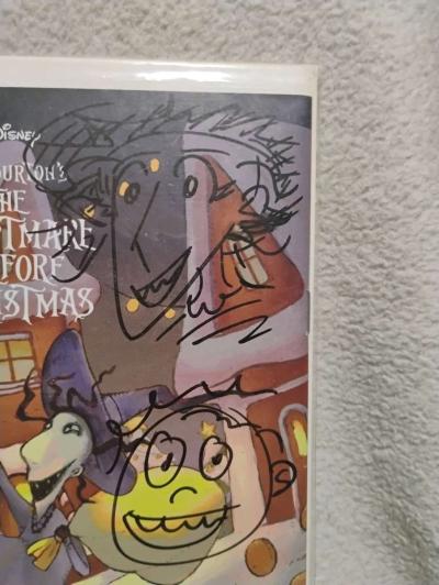Nightmare before Christmas Zeros journey Issue 8 signed - Thumbnail 3