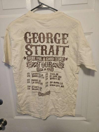 VTG George Strait Concert Tour Tshirt - Thumbnail 5