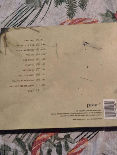 BRAND NEW EXPLICIT Android Lust THE DIVIDING cd - Thumbnail 5