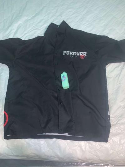 Forever designer button down graphic tee - Thumbnail 2