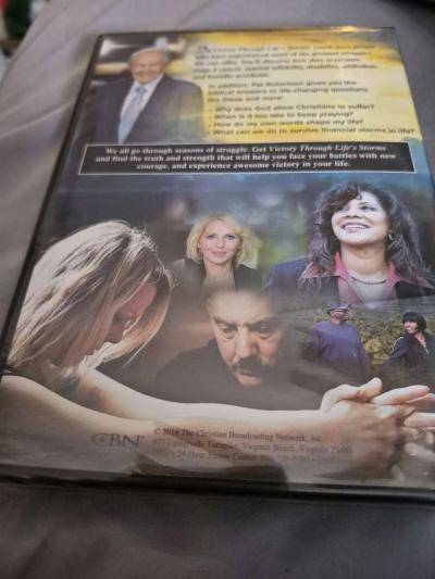 BRAND NEW SEALED Victory Through Lifes Storms Pat Robertson - Thumbnail 2