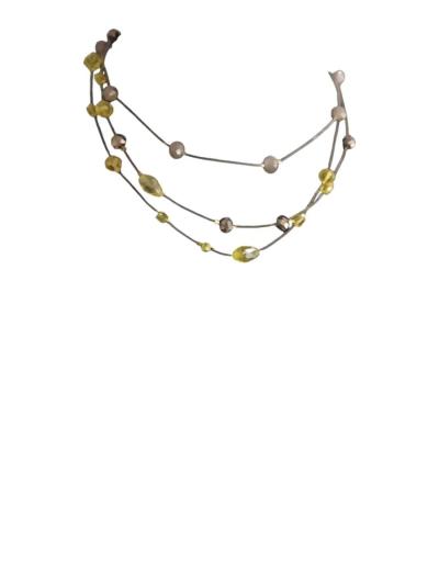Beaded Layered Necklace - Thumbnail 2