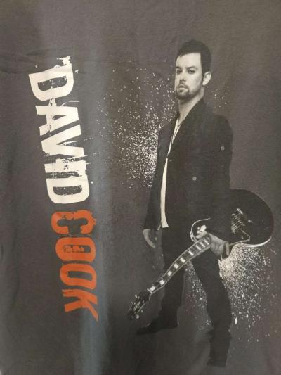Vtg David Cook Concert Tshirt - Thumbnail 2