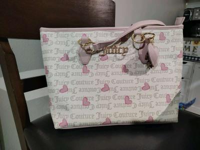 cute Valentines day juicy couture tote bag - Thumbnail 3