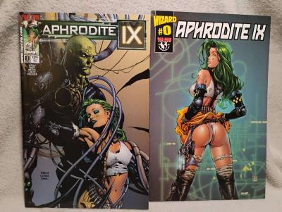 Aphrodite IX issues 04 with 2 variant covers Mint condition