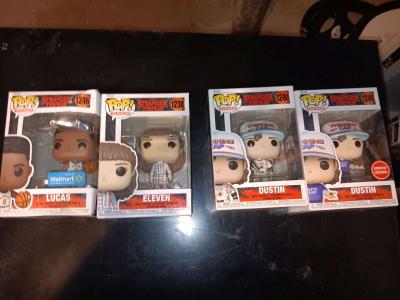 stranger things pop figures