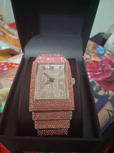 Pink Unisex Watch