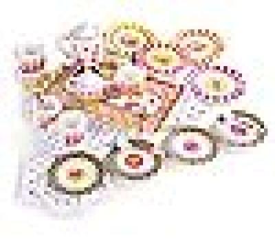 Mackenzie Childs teas set and travel case Childs Collection - Thumbnail 6