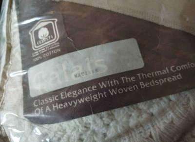 Twin size classic Elegance bed spread - Thumbnail 4