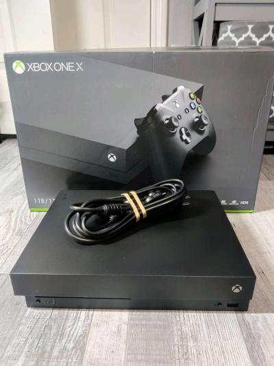 Microsoft Xbox One X 1TB Black Edition