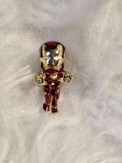 Marvel The Avengers Iron Man Charm 14k gold plating Pandora - Austin, Texas