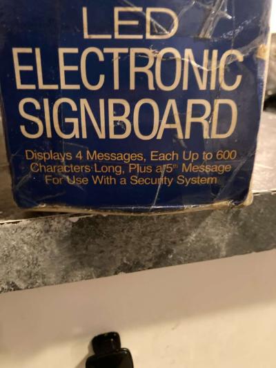 Micronta LED Electronic Signboard - Thumbnail 2