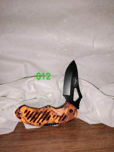pocket knives 12 dollars each
