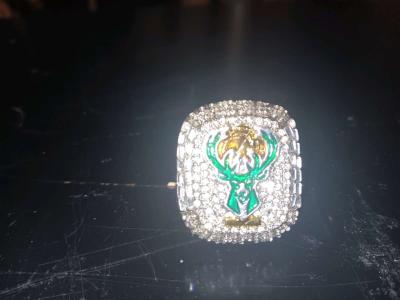 2021 Milwaukee Bucks NBA Championship ring replica - Thumbnail 1