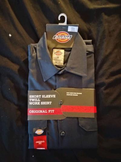 dickies work shirt size small