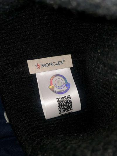 Moncler Dark Knit Beanie - Thumbnail 2