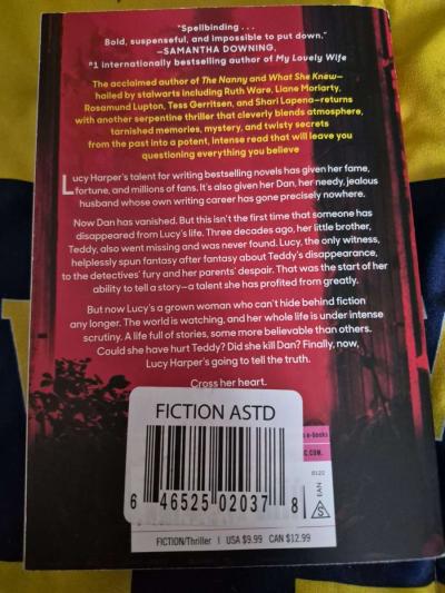 Brand New Copy Of TO TELL YOU THE TRUTH by Gilly Macmillan - Thumbnail 2
