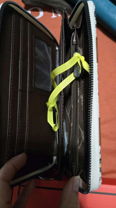 Wrangler Southwestern Art Print Wallet Coffee - Thumbnail 3