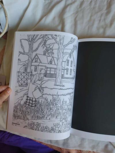 Country Summertime coloring book - Thumbnail 2
