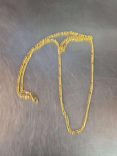 14 k Figaro 22in chain - Thumbnail 2