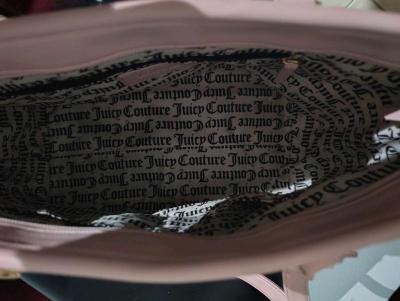 cute Valentines day juicy couture tote bag - Thumbnail 1