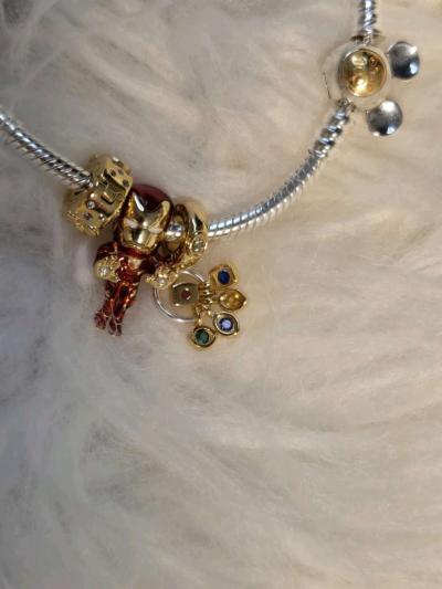 Pandora Marvel The Avengers Infinity Stones Dangle Charm - Thumbnail 2