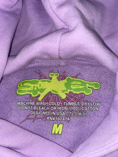 Purple Sp5der Hoodie - Thumbnail 2