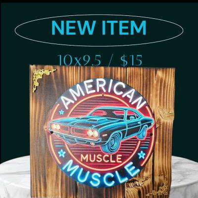 Homemade Wall Decor Wooden Plaques - Thumbnail 2