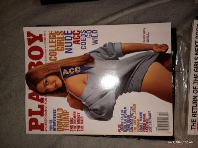 2007 vintage Playboy magazines new n used still in plastic