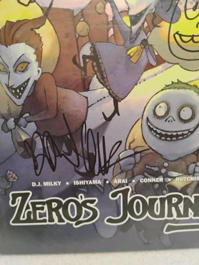 Nightmare before Christmas Zeros journey Issue 8 signed - Thumbnail 4