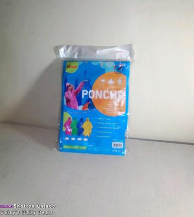 New Blue Everbright  one size Poncho