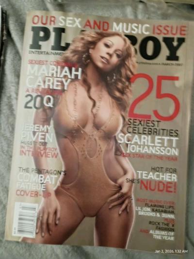 2007 vintage Playboy magazines new n used still in plastic - Thumbnail 3