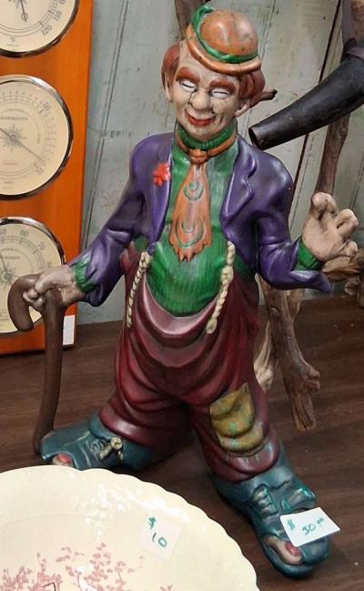 Hobo Clown ceramic