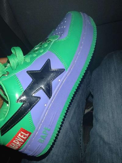 A Bathing Ape Bape Sta Marvel Comics Hulk - Thumbnail 4