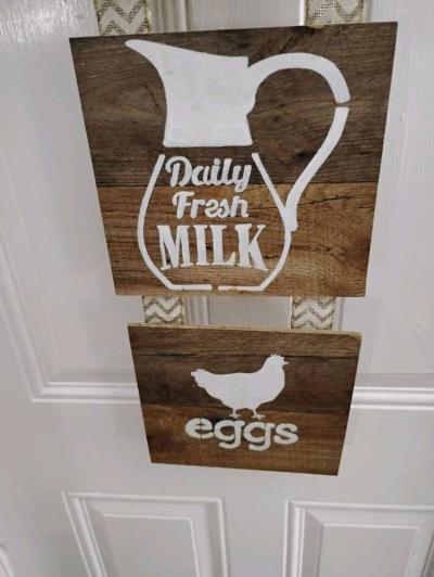 Farmhouse Wooden Kitchen Wall Sign - Thumbnail 3