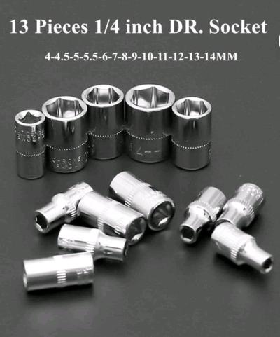 46 Piece Tool SetGeneral Household Hand Tool Kit - Thumbnail 5