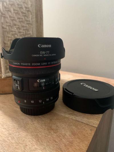 Camera Canon Fish Eye Lens - Thumbnail 4