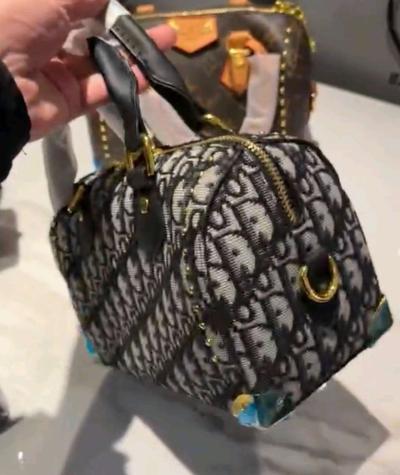 Dior monogram handbag - Thumbnail 3